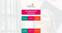 Desktop Screenshot of camporeal.edu.br